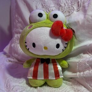 hello kitty in keroppi costume